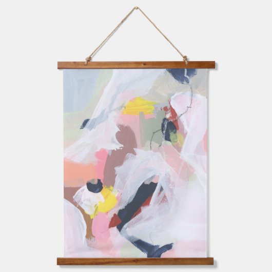 表カラフル現抽象芸術絵画術 吊り下げ型タペストリー (正面2)