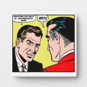 表パーソナライズされた板（イーゼル付） フォトプラーク (正面)