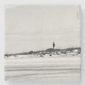 表ミニマル示 ストーンコースター (正面)