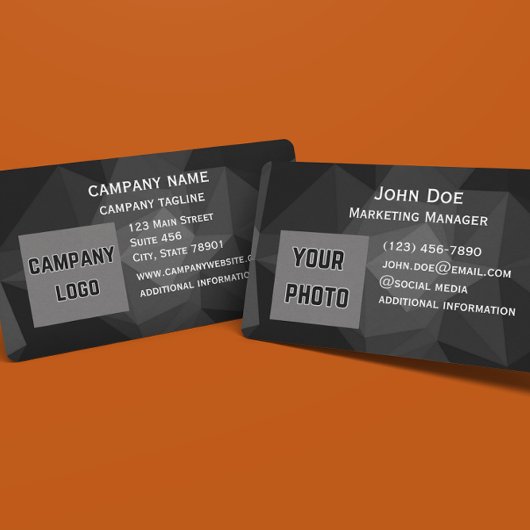 表モダンと裏の名刺 名刺