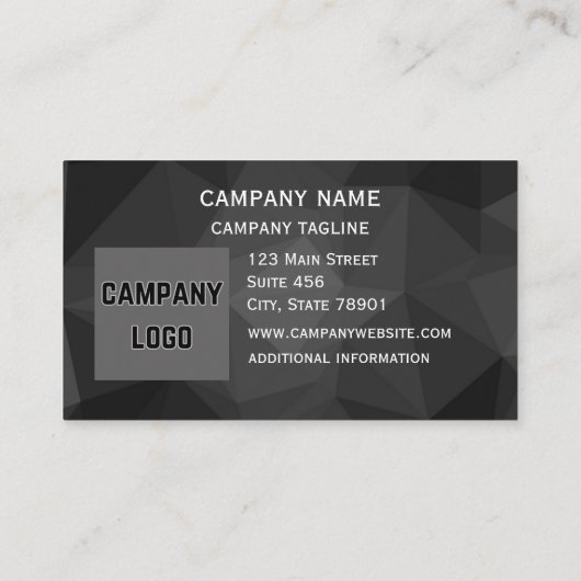 表モダンと裏の名刺 名刺 (裏面)