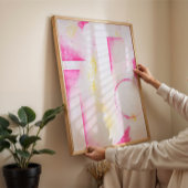 表モダン象幾何学絵を描抽象芸術 ポスター