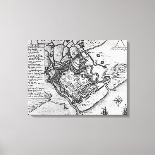 表向き，「注釈書」より キャンバスプリント (正面)