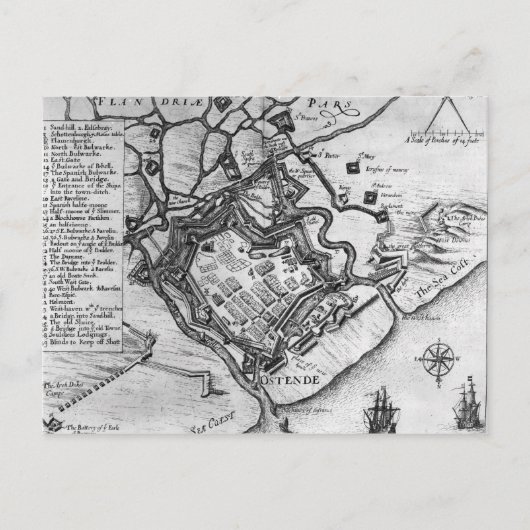 表向き,「注釈書」より ポストカード (正面)