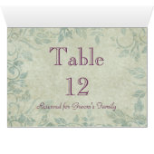 表座席名カード (内部横(下))