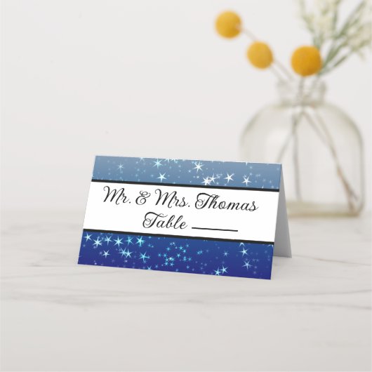 表座席表結婚の座席表 プレイスカード (正面)