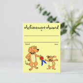 表彰賞 ポストカード (スタンド正面)