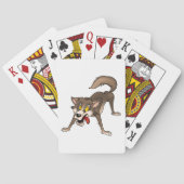 表情を持つマンガおっちょこちょいのー狼 トランプ (裏面)