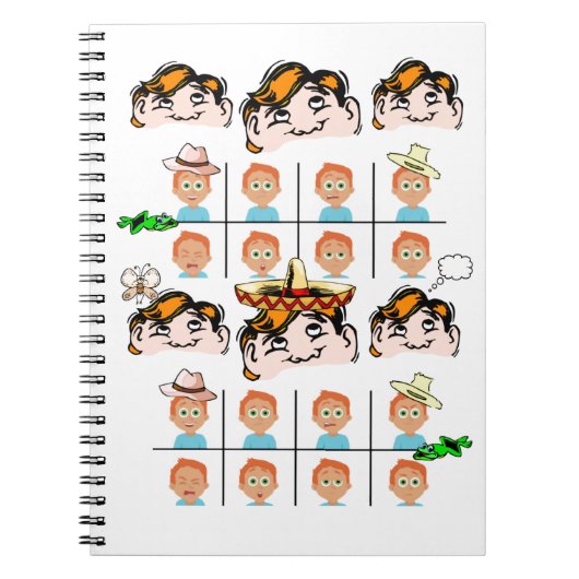 表情ノート ノートブック (正面)