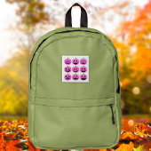 表情豊かなジャックオランタン 缶バッジ