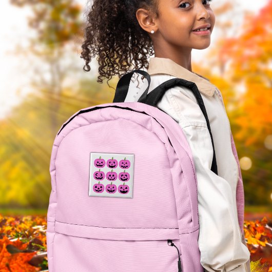 表情豊かなジャックオランタン 缶バッジ