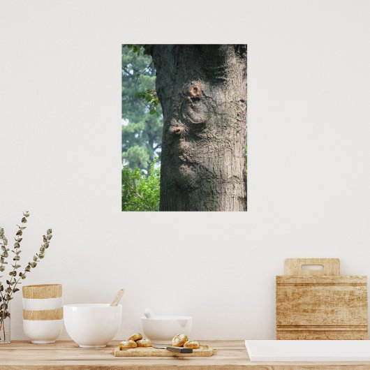 表情豊かな木 ポスター (キッチン)