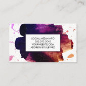 表情豊かな 名刺 (裏面)