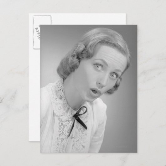 表情 ポストカード (正面/裏面)