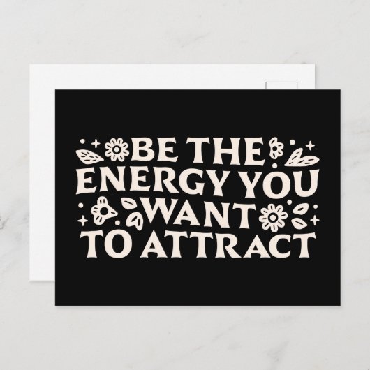 表意肯定誘引法則 ポストカード (正面/裏面)