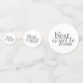 表最高のの未来出紙吹雪 コンフェッティ (裏面)