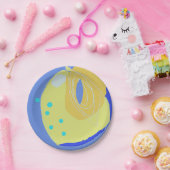 表現の円形状紙プレート ペーパープレート (パーティー)