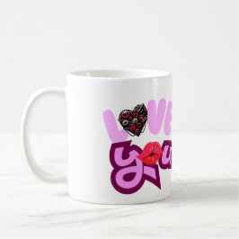 表現の愛ユニーク コーヒーマグカップ