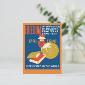 表現の自由 ポストカード (スタンド正面)