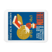 表現の自由 マグネット (横)