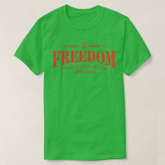 表現の自由 Tシャツ (デザイン正面)