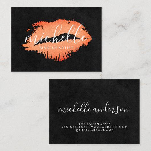 表現キス 名刺 (正面/裏面)