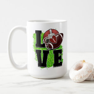 表現サッカーに対する愛 コーヒーマグカップ