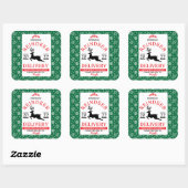 表現デリパーソナライズされたー スクエアシール (シート)