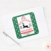 表現デリパーソナライズされたー スクエアシール (封筒)