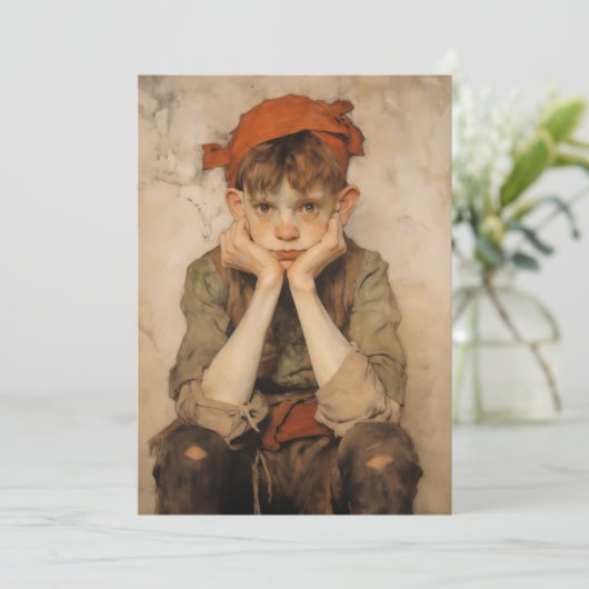 表現主義クリスマス小妖精や小人2 シーズンカード (スタンド正面)