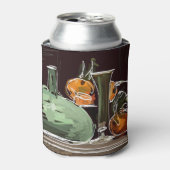 表現主義フルーツワイングリーン花瓶 缶クーラー (缶正面)
