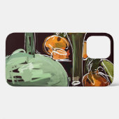 表現主義フルーツワイングリーン花瓶 Case-Mate iPhoneケース (裏面 (横))