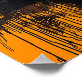 表現主義モナリザのポスター – はっきりした コンテンポラリー ポスター (角)