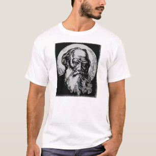 表現主義者のベクトル芸術レフ・トルストイ Tシャツ