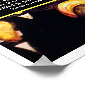 表現主義芸術絵画の引用文 ポスター (角)