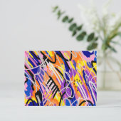 表現力はっきりした豊かな抽象芸術 ポストカード (スタンド正面)