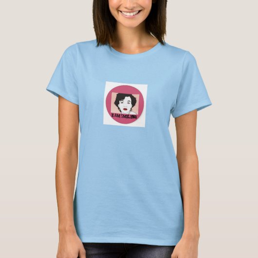 表現力豊かな女性 Tシャツ (正面)