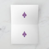 表現感謝パーソナライズされた カード (内部)