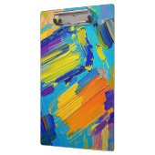 表現抽象芸術アートデザインウォールデコールポスター クリップボード (左)