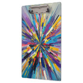 表現抽象芸術アートデザインウォールデコールポスター クリップボード (左)