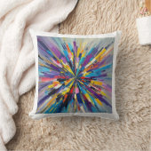 表現抽象芸術デザイン クッション (ブランケット)