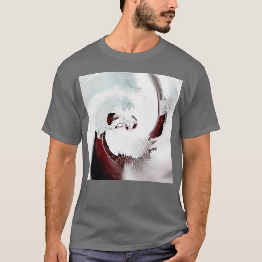 表現抽象芸術背景 Tシャツ (正面)