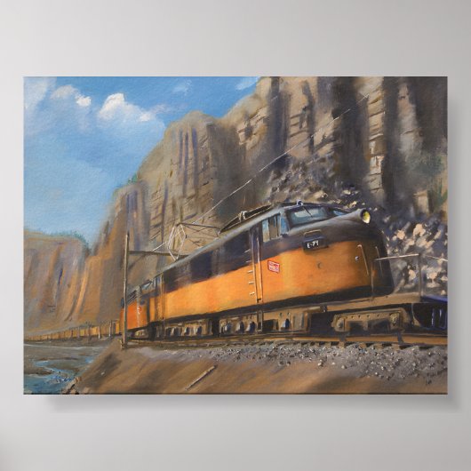 表現昨日:懐かしい鉄道のポスター ポスター (正面)