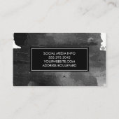 表現白黒 名刺 (裏面)