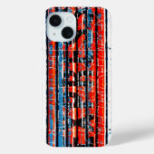 表現絵を描 – 皮素朴剥き Case-Mate iPhoneケース (裏面)