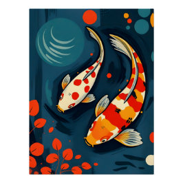 表現者カラフルアニマルアートポスター ポスター