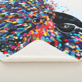 表現者鮮やかの熱帯鳥の壁芸術 シェルパブランケット (3/4)