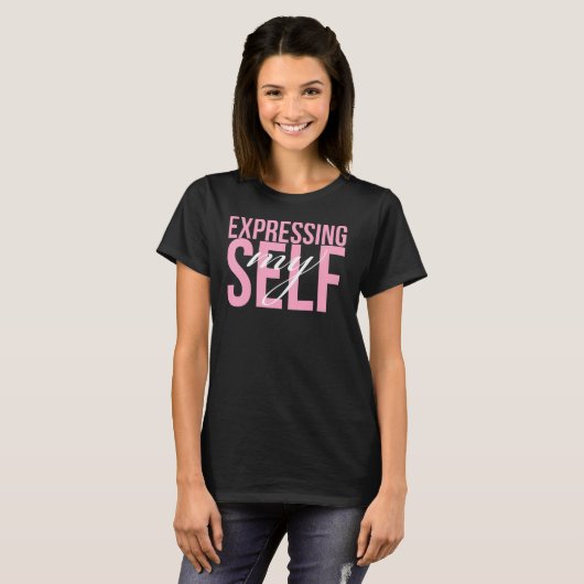 表現自身 Tシャツ (正面フル)