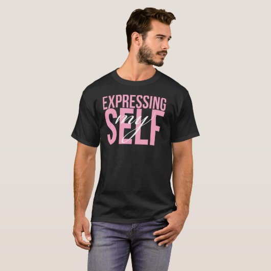 表現自身 Tシャツ (正面フル)