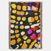 表現色パ遊ターン スローブランケット (正面縦)